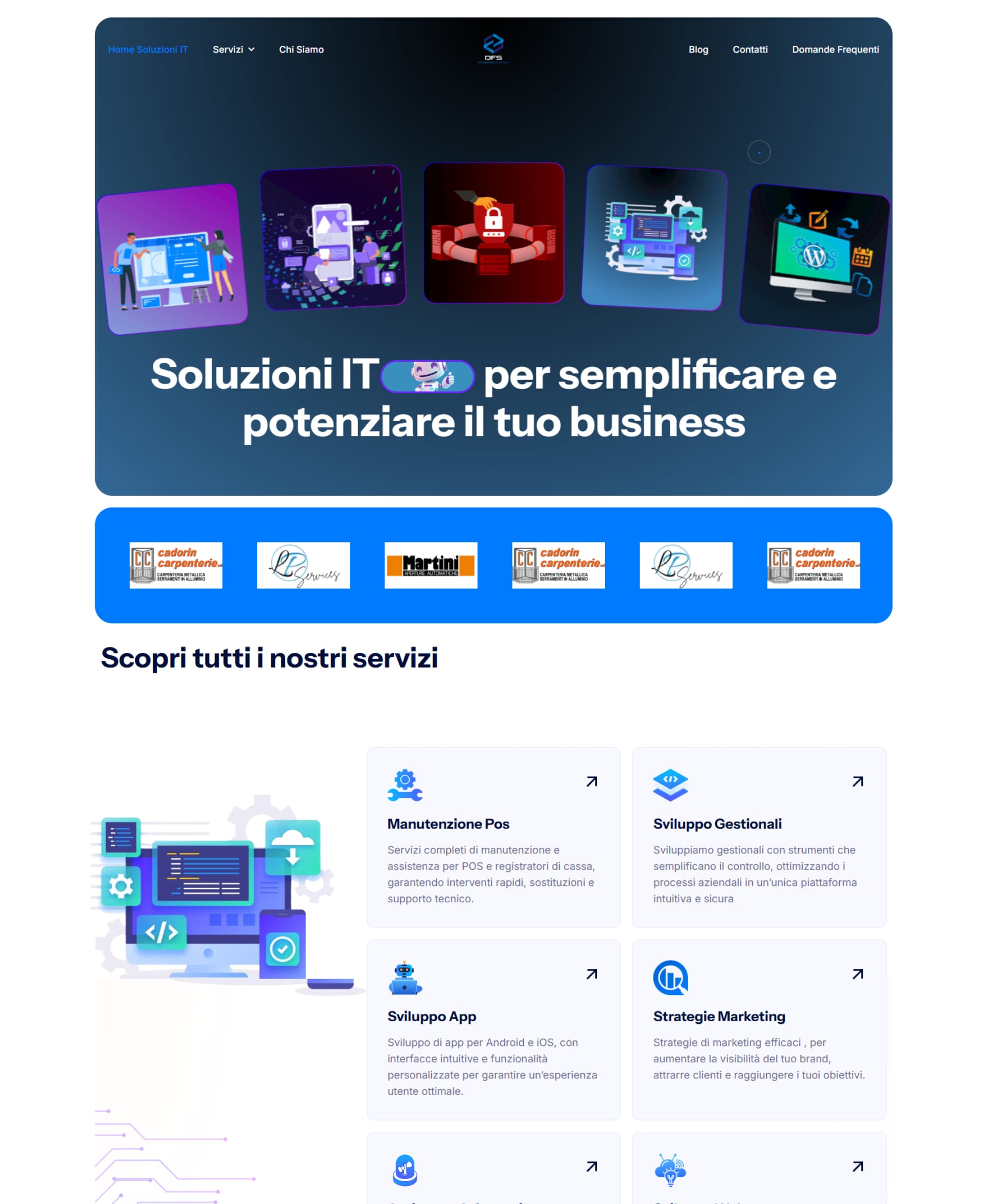Immagine Sito Web DFSolutionSoft